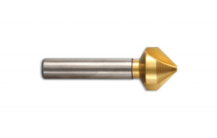 90° TiN Coated Straight Shank Countersinks (DIN 335)
