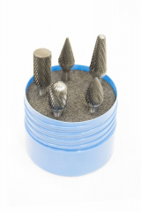 Solid Carbide Burr Sets (Double Cut)