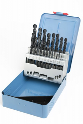No21 HSS DIN338 DRILL SET 1/16" - 3/8" x 1/64"