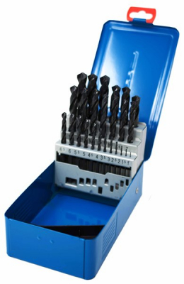 M25 HSS DIN338 ELITE DRILL SET 1.0mm - 13.0mm x 0.5mm