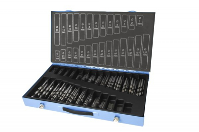 M240 HSS DIN338 BF DRILL SET 1.0mm-13.0mmx0.5mm+3.3&4.2mm