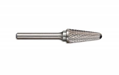 1/4"x13x3mm BALL NOSED CONE 14&deg; BURR EXPRESS CUT SHAPE L