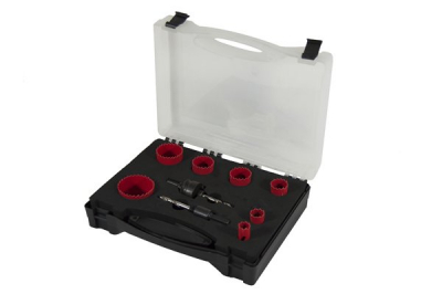 7 PCS BI METAL HOLE SAW SET PLUMB