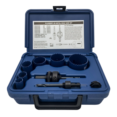 9592 BLML 9pc BM HS PLUMBER KT